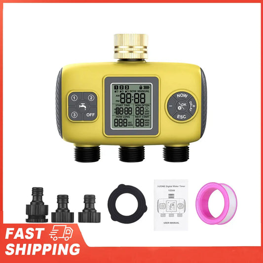 Automatic Timing Valves Controller Inlet Rain Delay Water Timer Peaceful Pleasures Health and Wellness