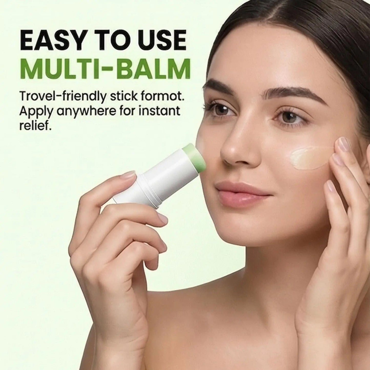 Cactus Pore Relief Multi Balm Stick Cooling & De-Puffing Face Balm for Enlarged Pores,Pore Minimizer,Smooths Texture Non-Greasy Peaceful Pleasures Health and Wellness