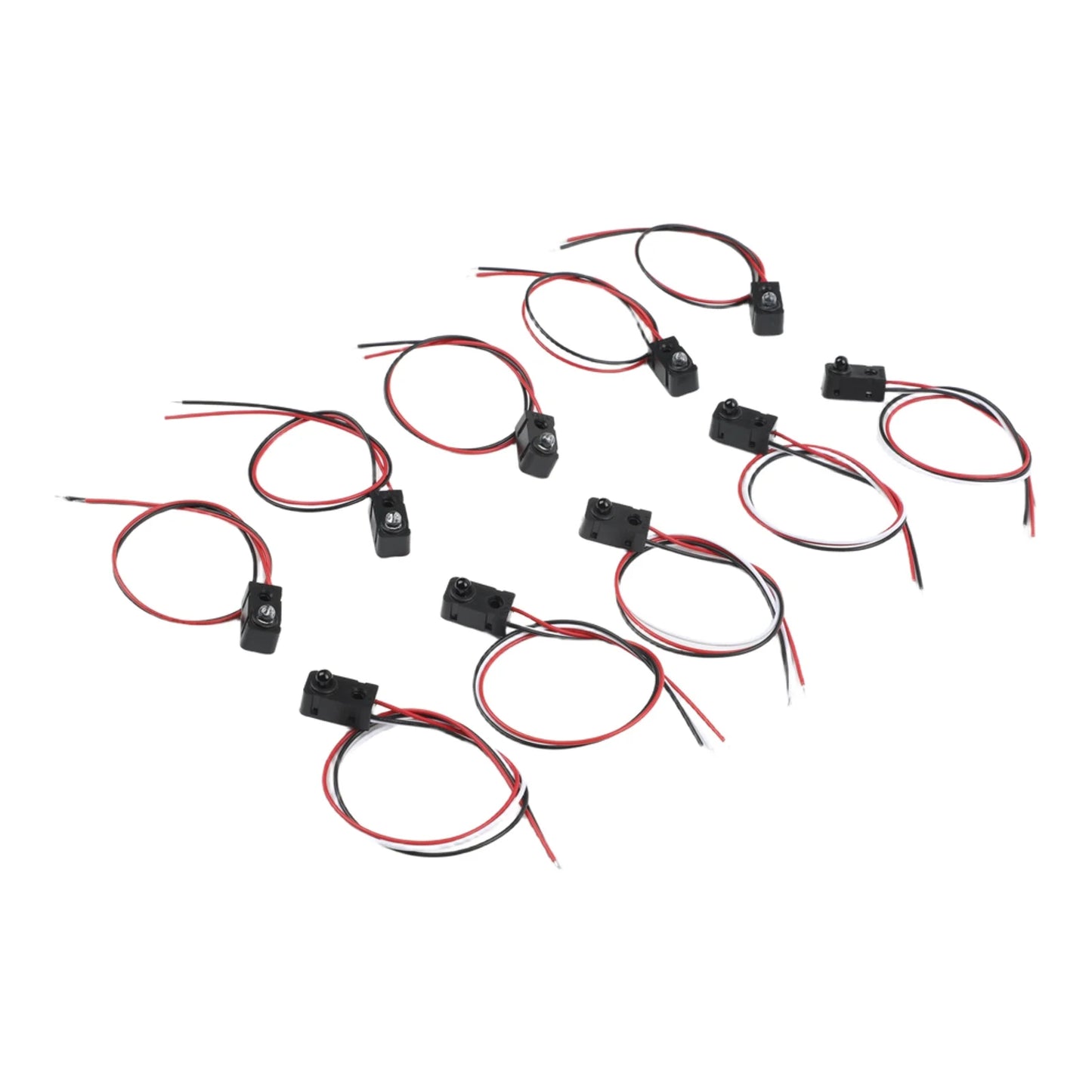 Plastic Sensor Kits IR Break Beam LEDs Counting Module Split Distance