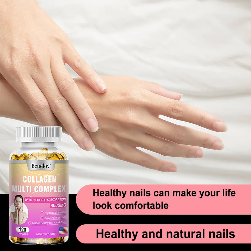 Collagen Complex Capsules – Hair, Skin, Nails & Joint Support