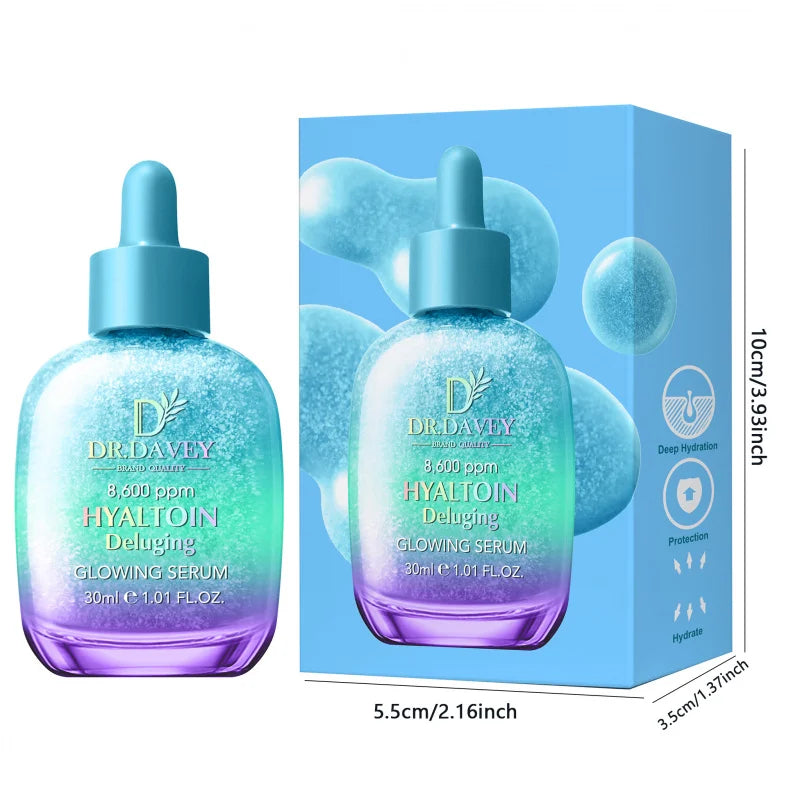 DR.DAVEY 30ml Hyaluronic Glow Face Serum | Unisex Moisturizer