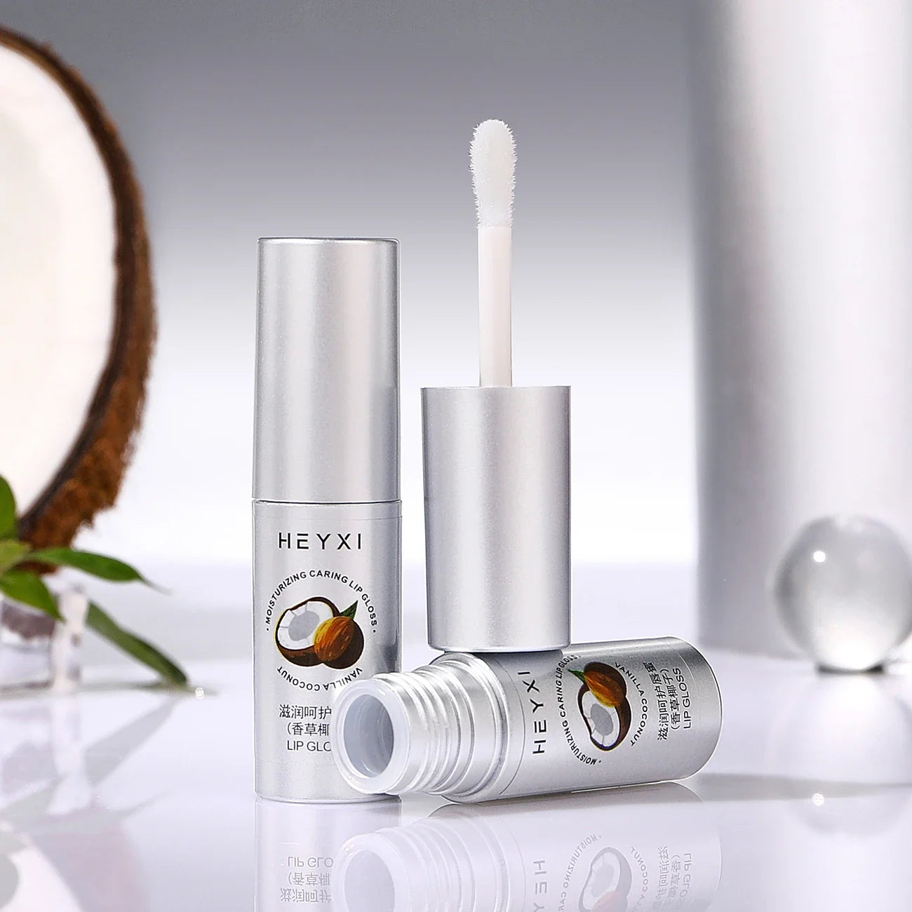 Vanilla Coconut Moisturizing Lip Gloss – All Skin Types