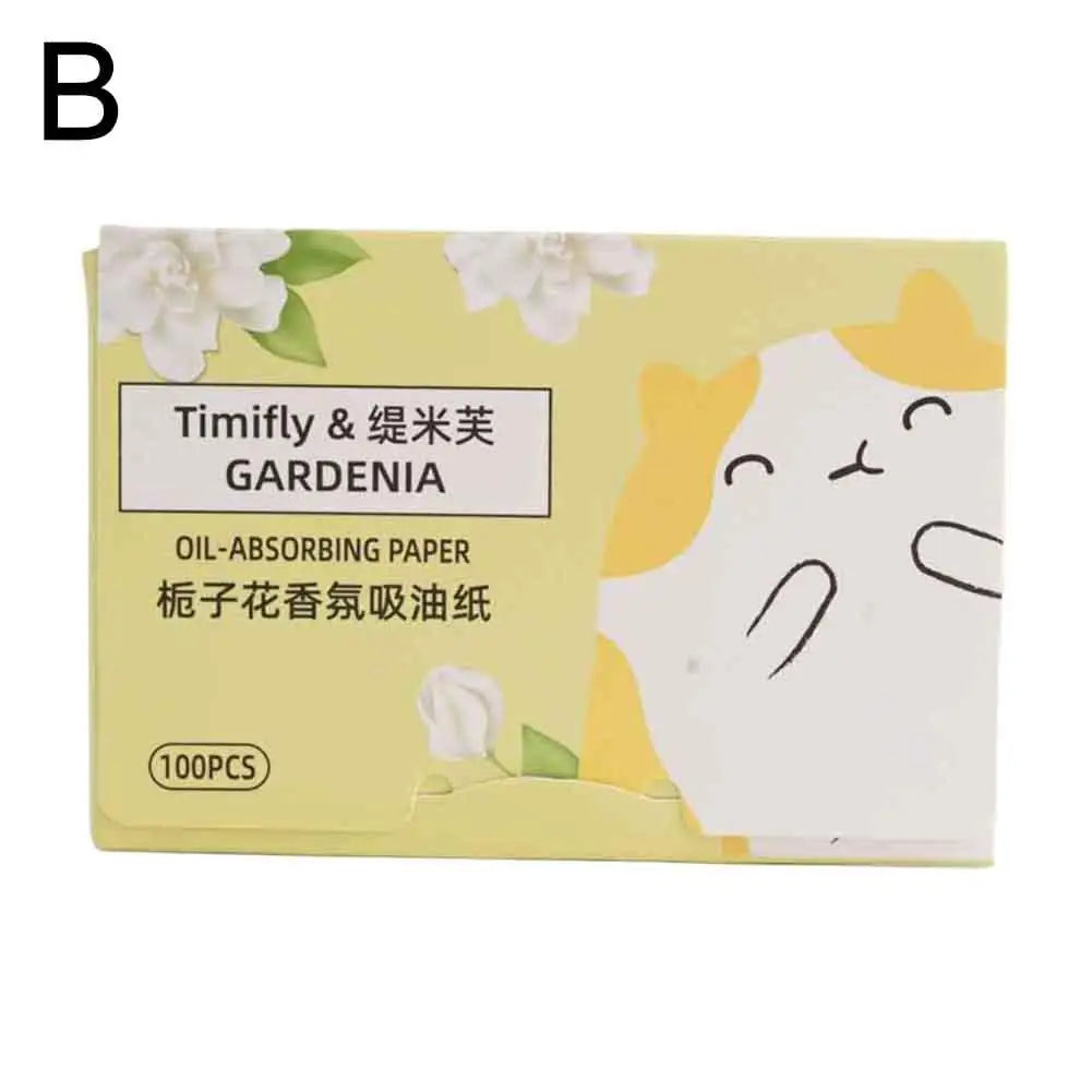 Green Tea Facial Oil Absorbing Sheets 100 Pcs | Blotting Paper