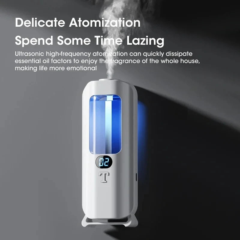 Mini Smart Essential Oil Diffuser for Room and Office USB Automatic Aromatherapy Machine Air Purification Aroma Enhancer Peaceful Pleasures Health and Wellness