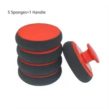 Car Waxing Sponge Waxing Sponge Beauty Seam Hand Waxing Small Sponge Crystal Plating Sponge Peaceful Pleasures Health and Wellness