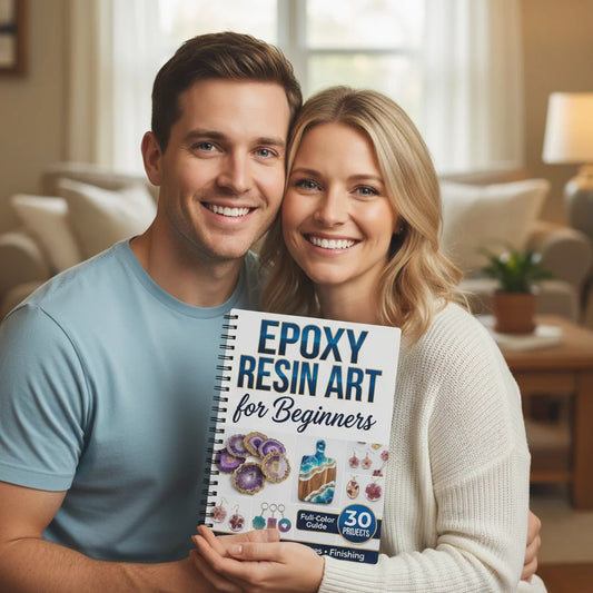 Epoxy Resin Art Book Guide Learn Craft Techniques Beginners Home Peaceful Pleasures Health and Wellness