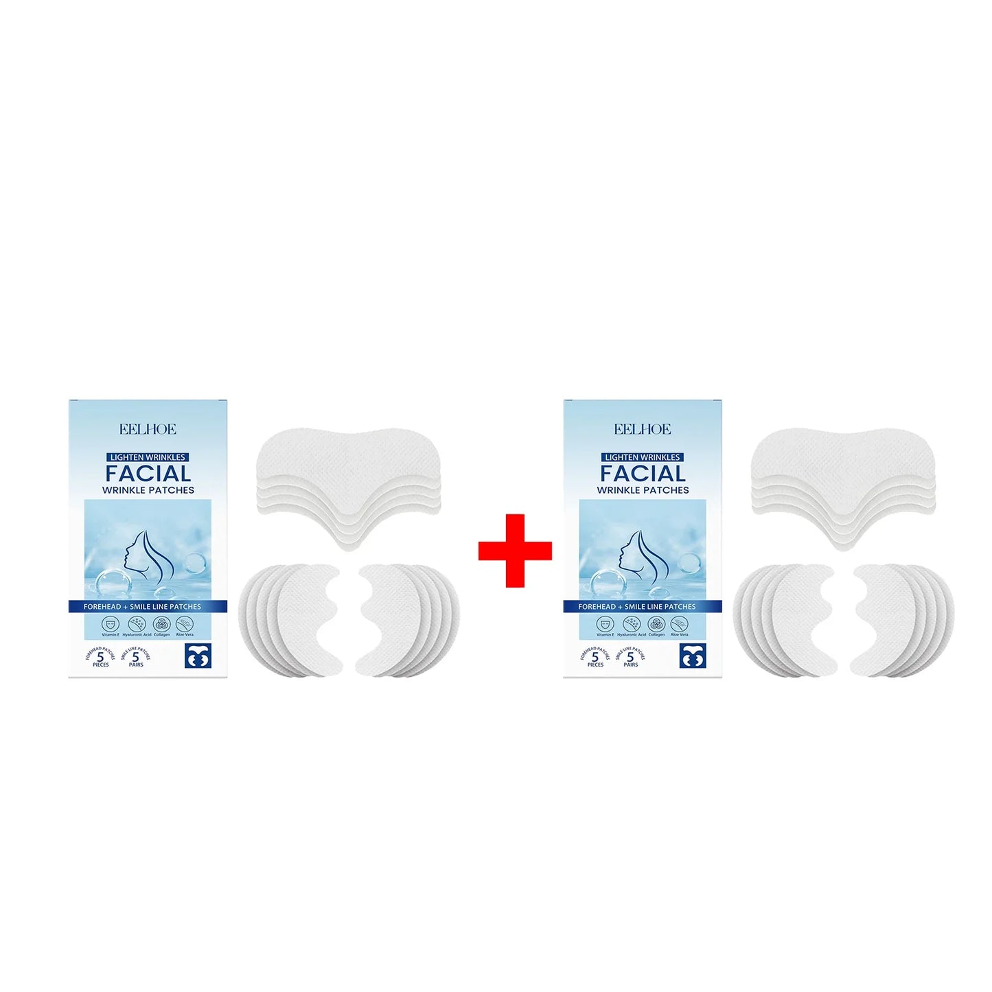 Eelhoe Wrinkle Patches – Forehead & Smile Line Firming Mask