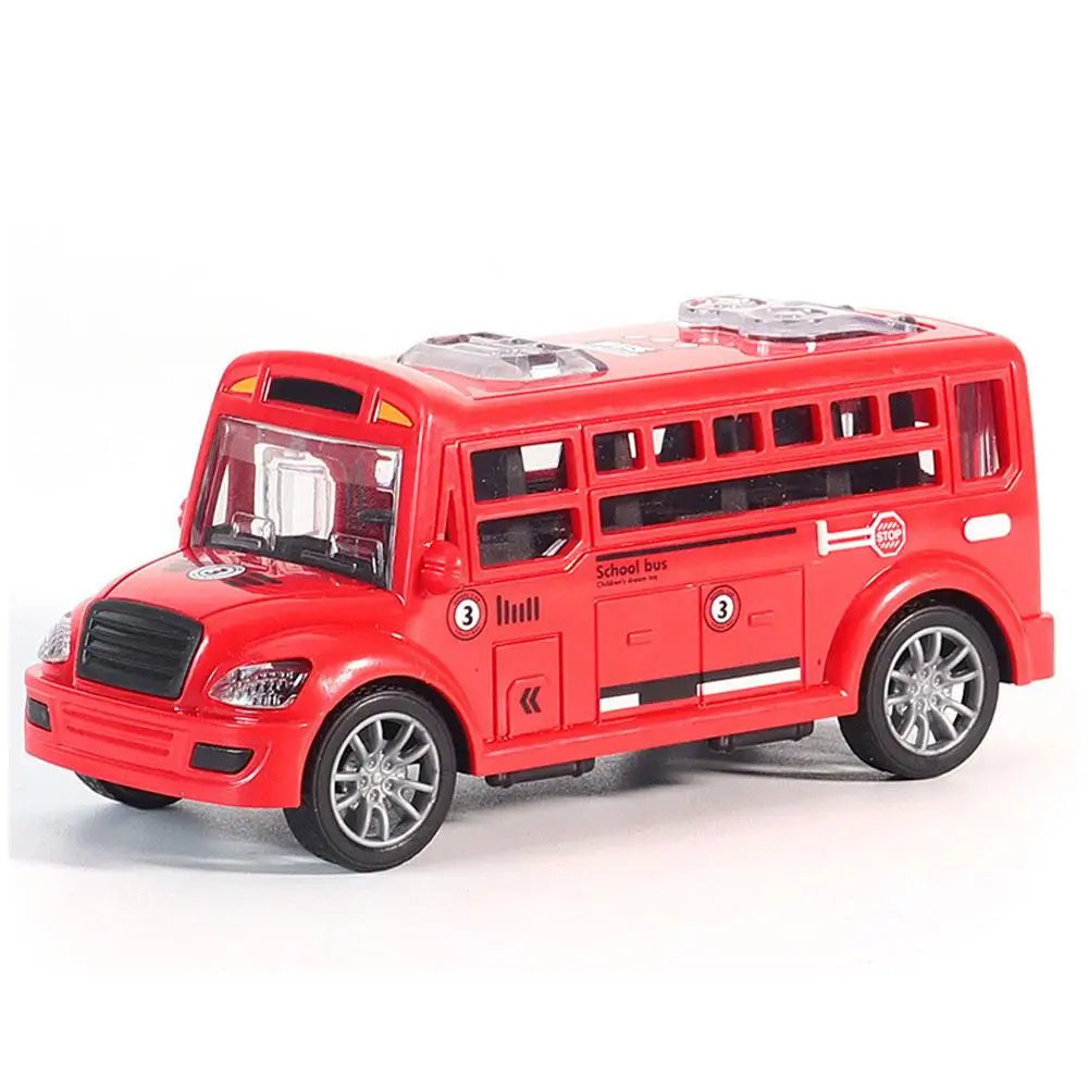 Inertia School Bus Toy with Openable Doors | Kids' Model