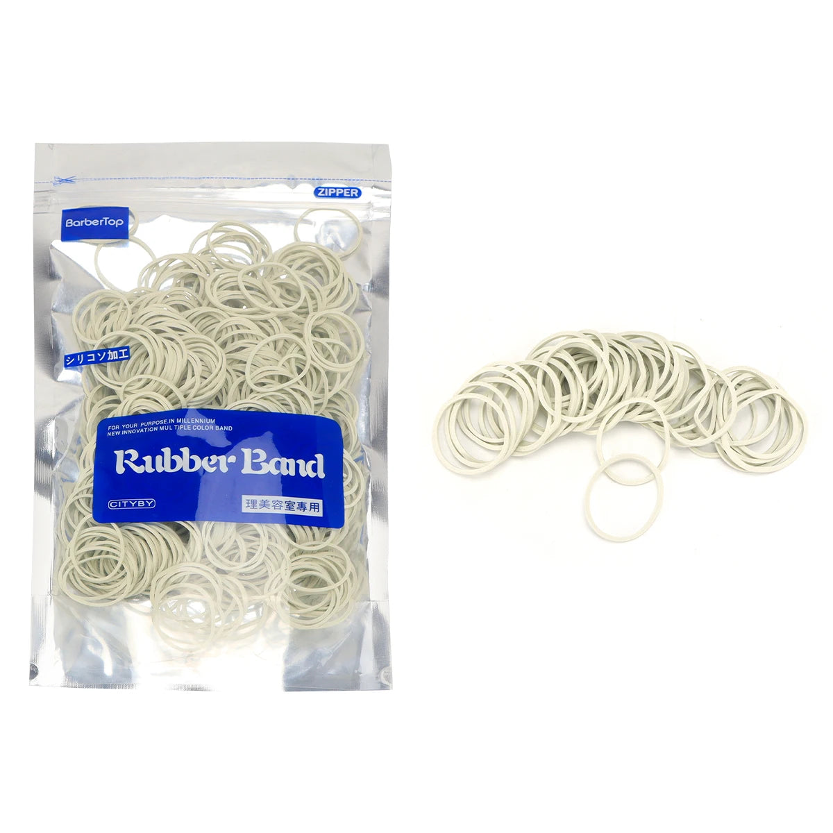 New Elastic Rubber Loom Bands Wrist Woven Necklaces Bracelets For Weaving DIY Christmas Gift Toys Children Party Gift Peaceful Pleasures Health and Wellness White