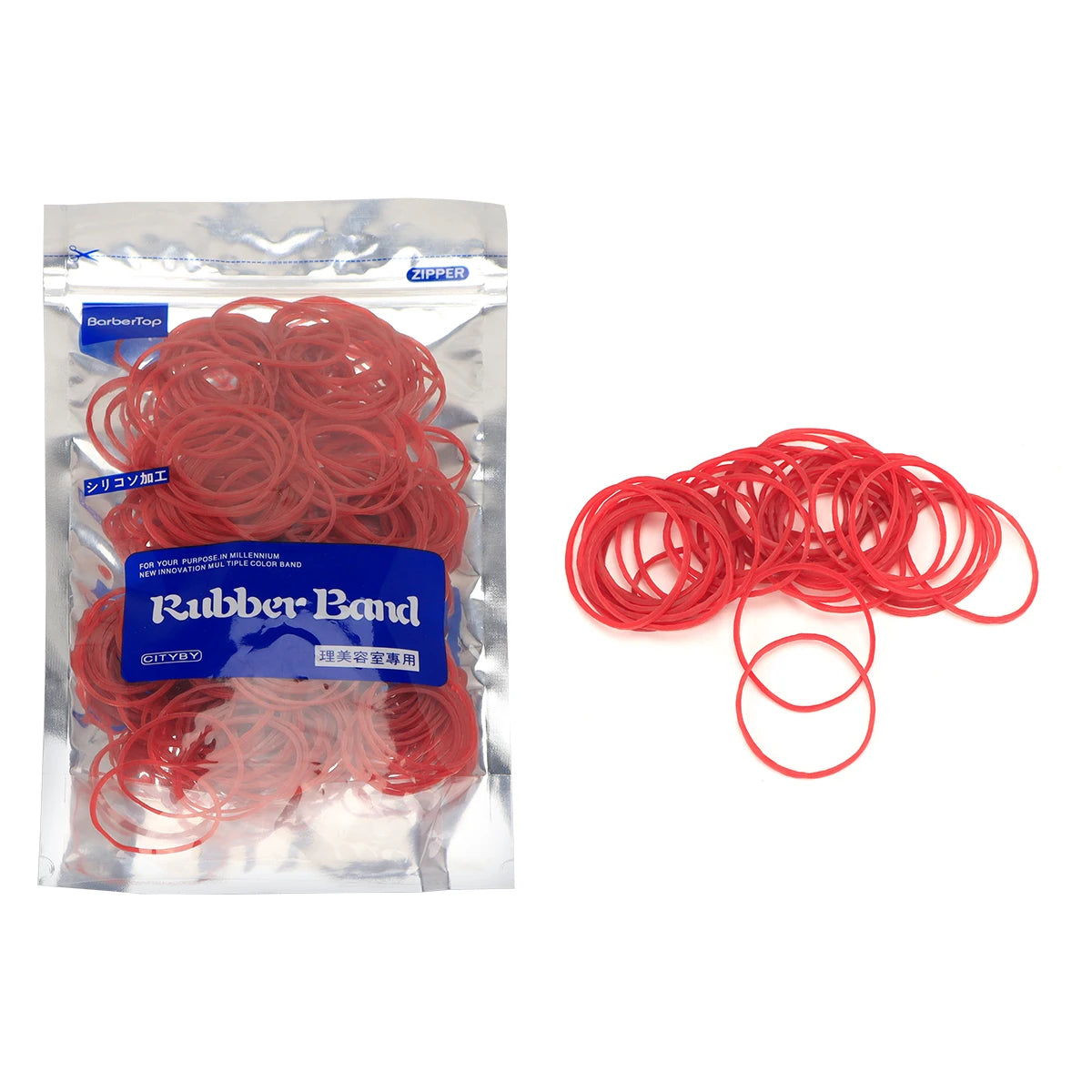 New Elastic Rubber Loom Bands Wrist Woven Necklaces Bracelets For Weaving DIY Christmas Gift Toys Children Party Gift Peaceful Pleasures Health and Wellness Red