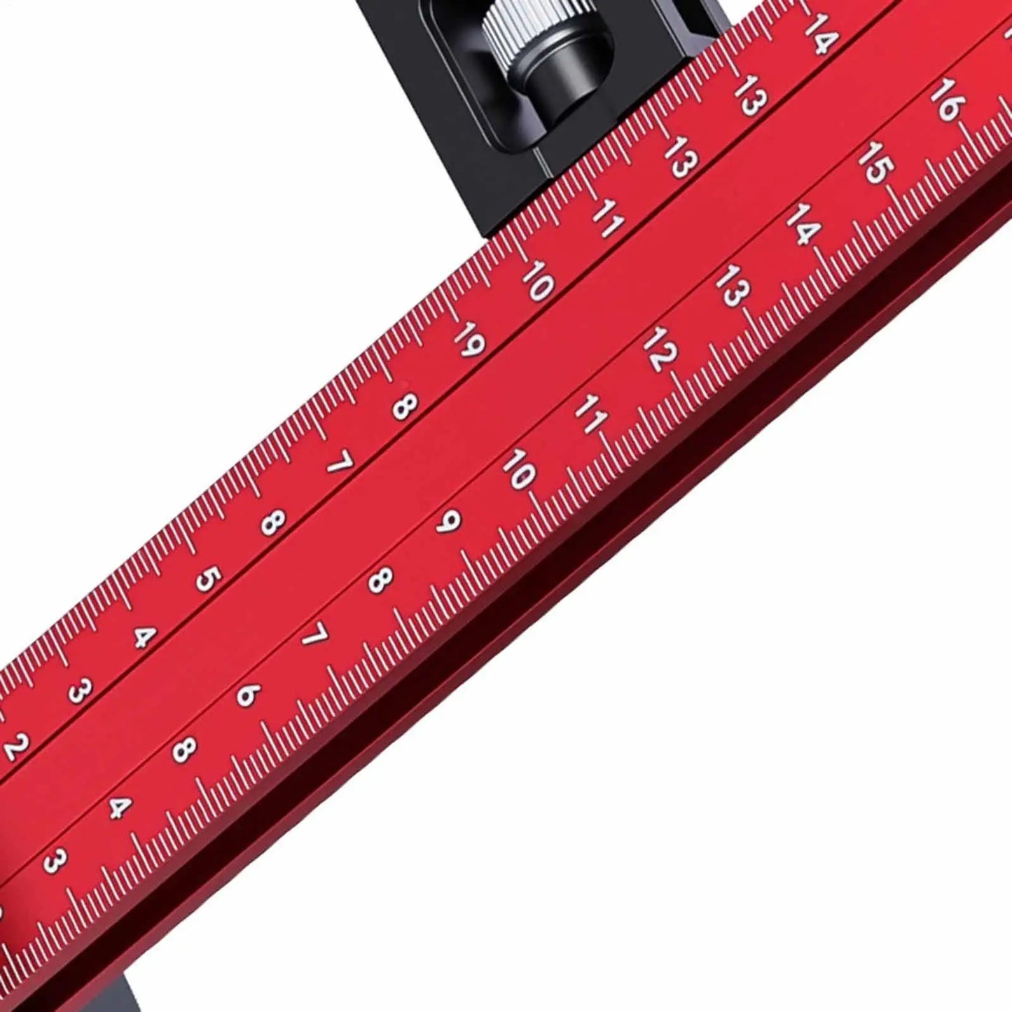 Aluminum Alloy Table Saw Height & Depth Gauge – 0–7 In
