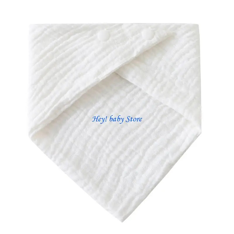 Newborn Baby Drool Bib & Burp Cloth | Soft Cotton 0–1Y