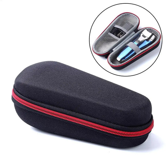 Razor Shaver Case Box Bag Electric Razor Storage Bag Box Waterproof EVA Hard Travel Portable Shaver Protective Storage Case Peaceful Pleasures Health and Wellness