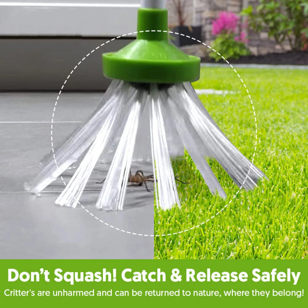 Foldable household tool spider catcher clip insect catcher cute catcher Abs household outdoor Peaceful Pleasures Health and Wellness