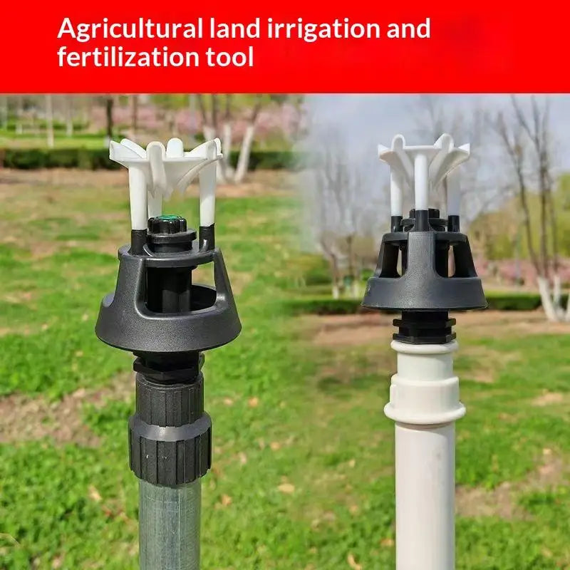 Plastic Rotary Watering Sprinkler Durable 360 Degree Wobbling Sprinklers Universal Garden Irrigation Nozzle Peaceful Pleasures Health and Wellness