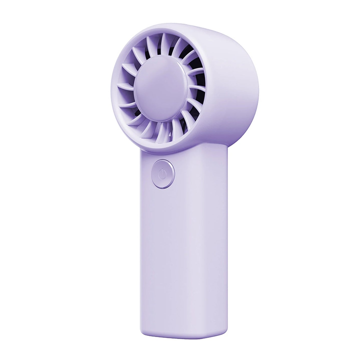 Mini Fans 3 Speed Adjustable Pocket Fan Type-C Rechargeable Build in 500mAh Battery for Travel Outdoor Office Women Men Gifts Peaceful Pleasures Health and Wellness PURPLE