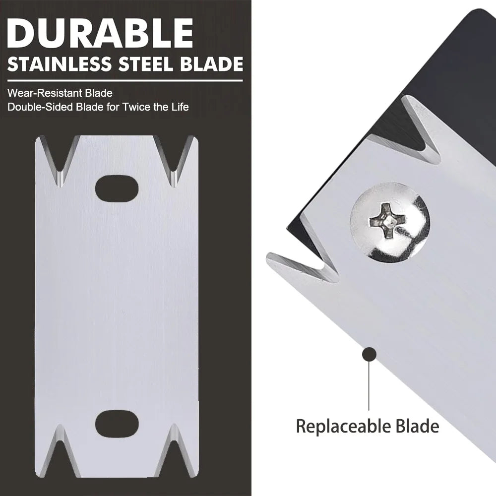Trimmer Wood Chamfering Fillet Scraper Board Deburring Tool Trimming