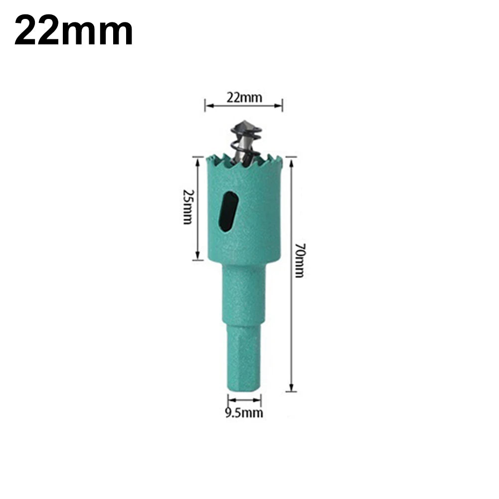 16- Bimetal Wood Hole Saw Drill Bit HSS 2 Woodworking Tools