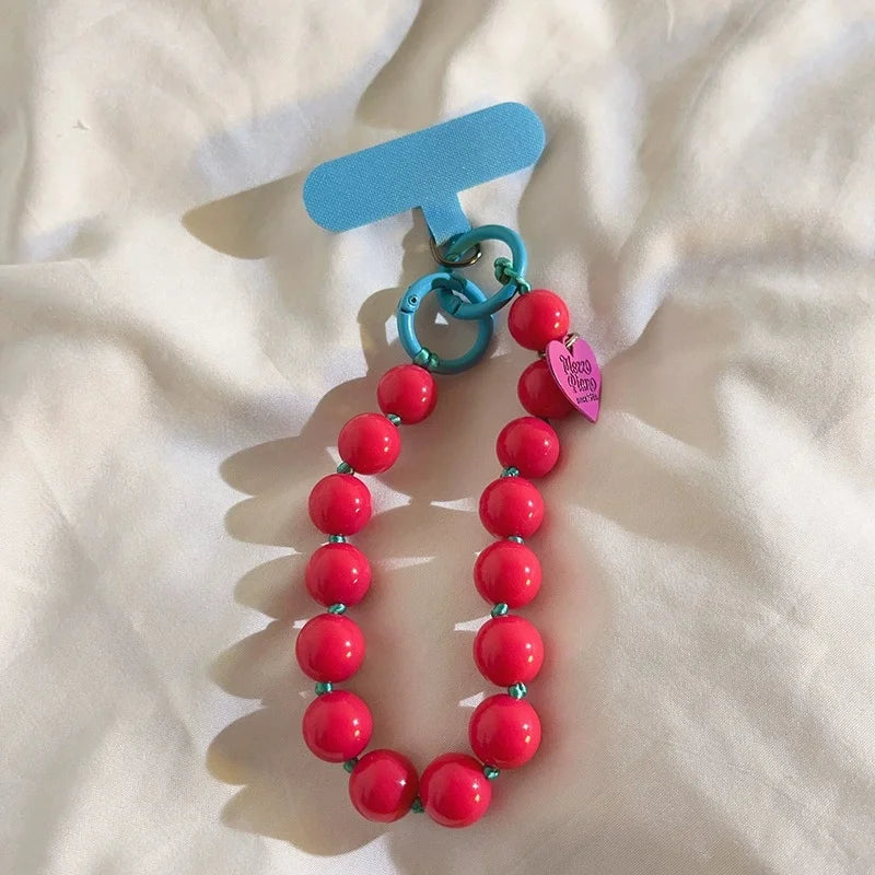 Beaded Phone Wrist Strap – Detachable Wristlet Lanyard