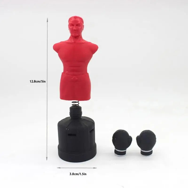1/12 Miniature Boxing Gloves & Punching Bag Set | Dollhouse