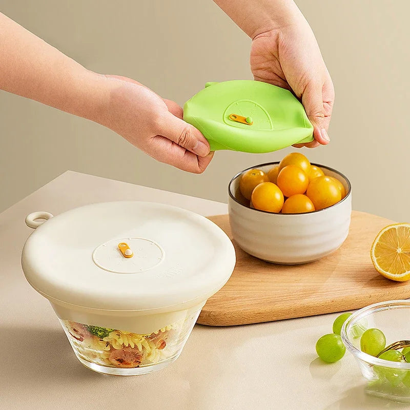 Silicone Stretch Food Cover Set – Reusable Bowl Lids | BPA-Free