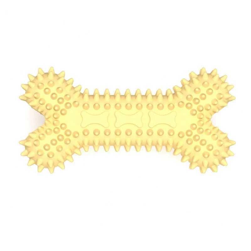 Durable TPR Bone Dog Chew Toy for Teething Puppies