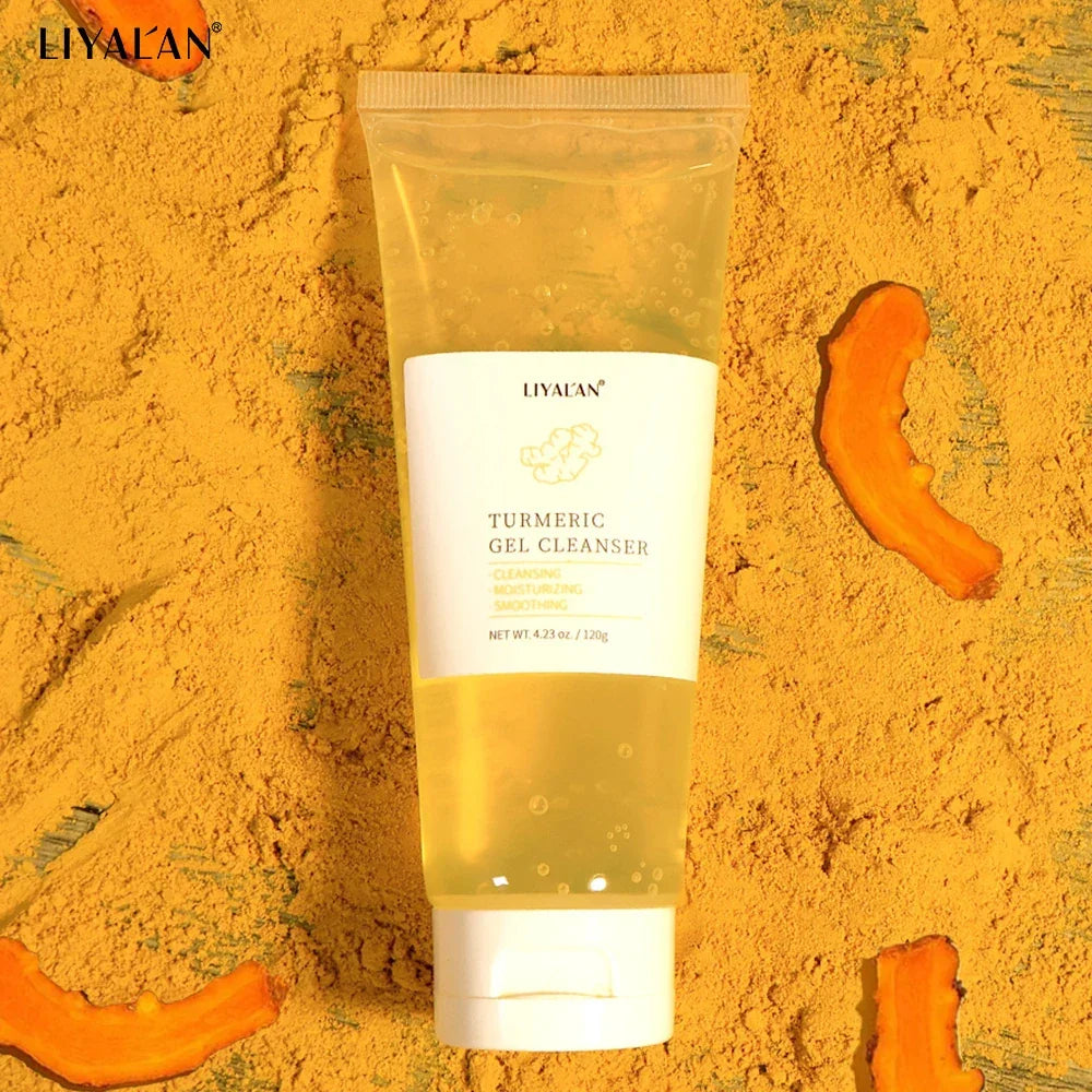 Turmeric Gel Cleanser – Gentle Foam Face Wash Peaceful Pleasures Health and Wellness