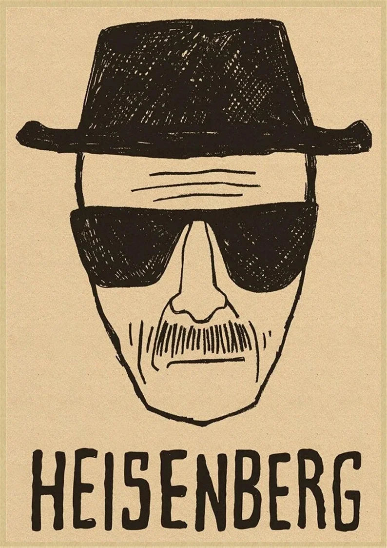 Breaking Bad Canvas Wall Art Poster | TV Series Home Decor
