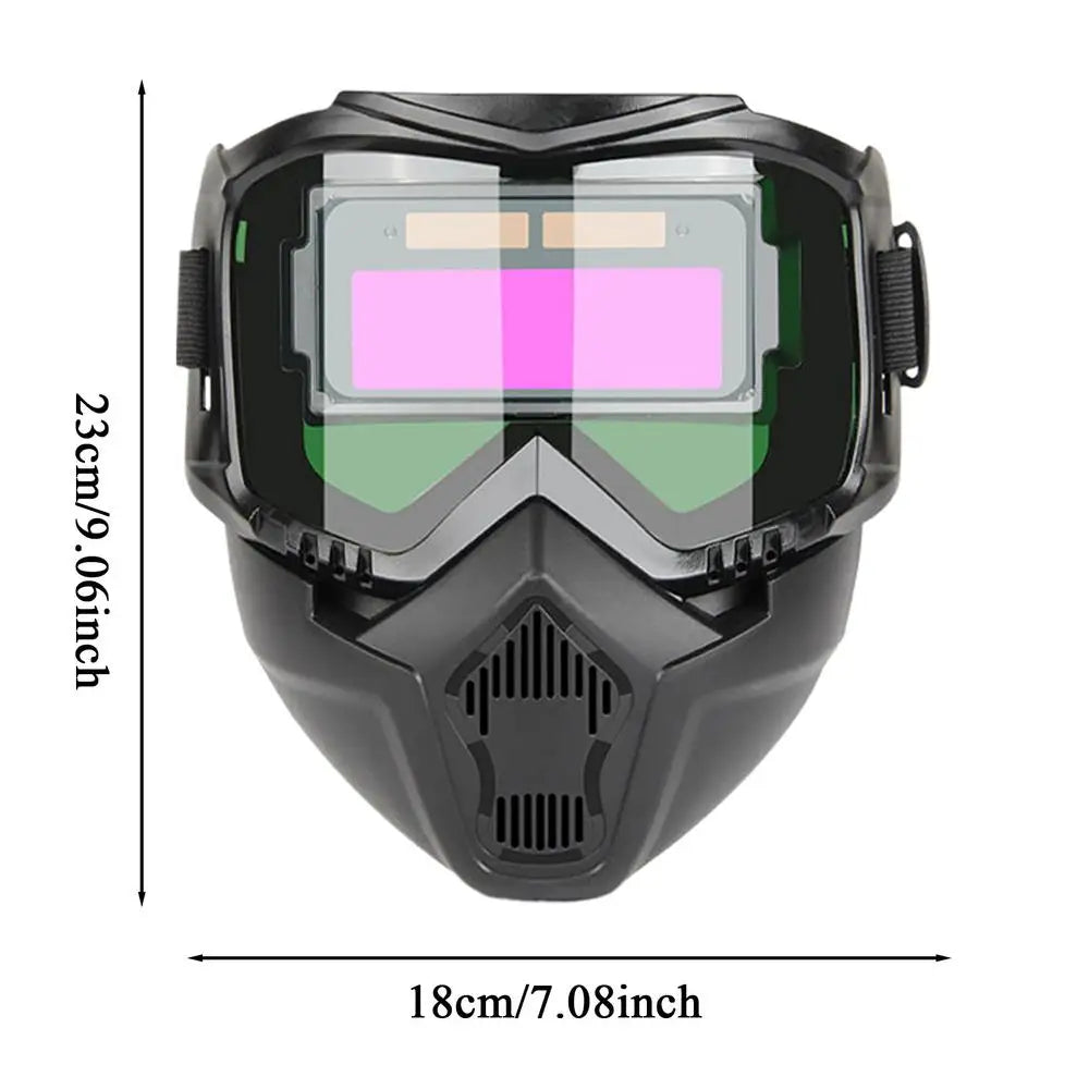Auto Darkening Welding Helmet | Detachable Antiglare Welder Mask