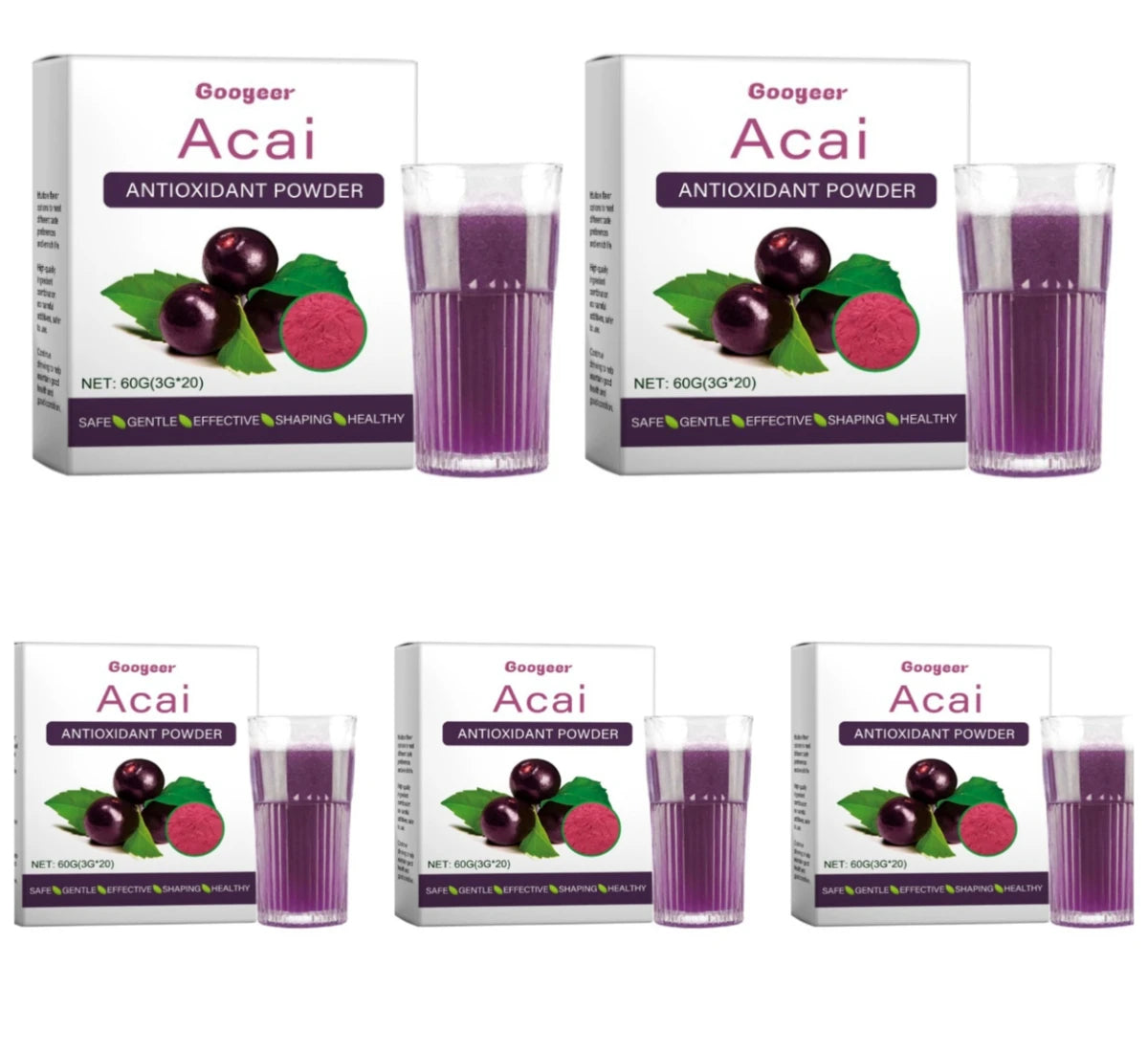 Acai Antioxidant Powder Blueberry – Daily Wellness Drink 60g