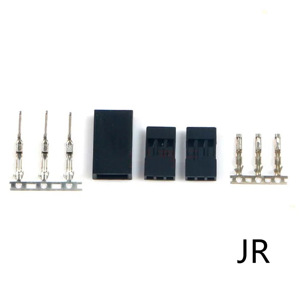 Model Airplane Unmanned Servo Connector 2.54mm JST/SM/JR 2P 3P Battery Charger DuPont Line Connection Terminal Plug Set Peaceful Pleasures Health and Wellness