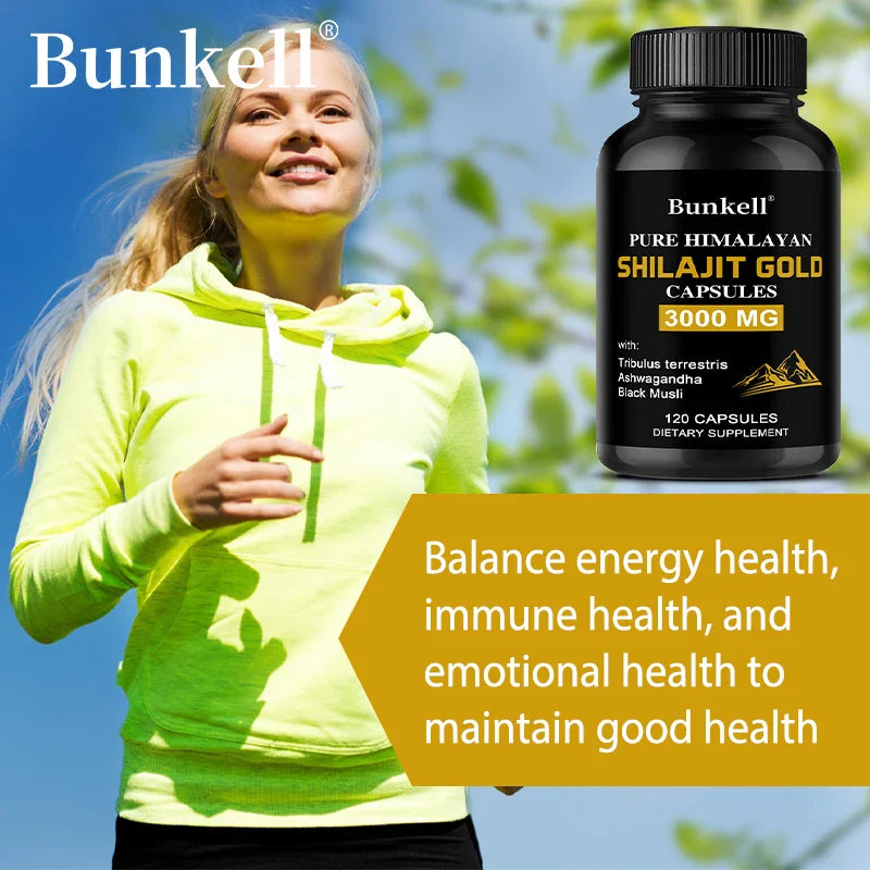 Shilajit Extract Capsules – Energy, Immunity & Mental Clarity