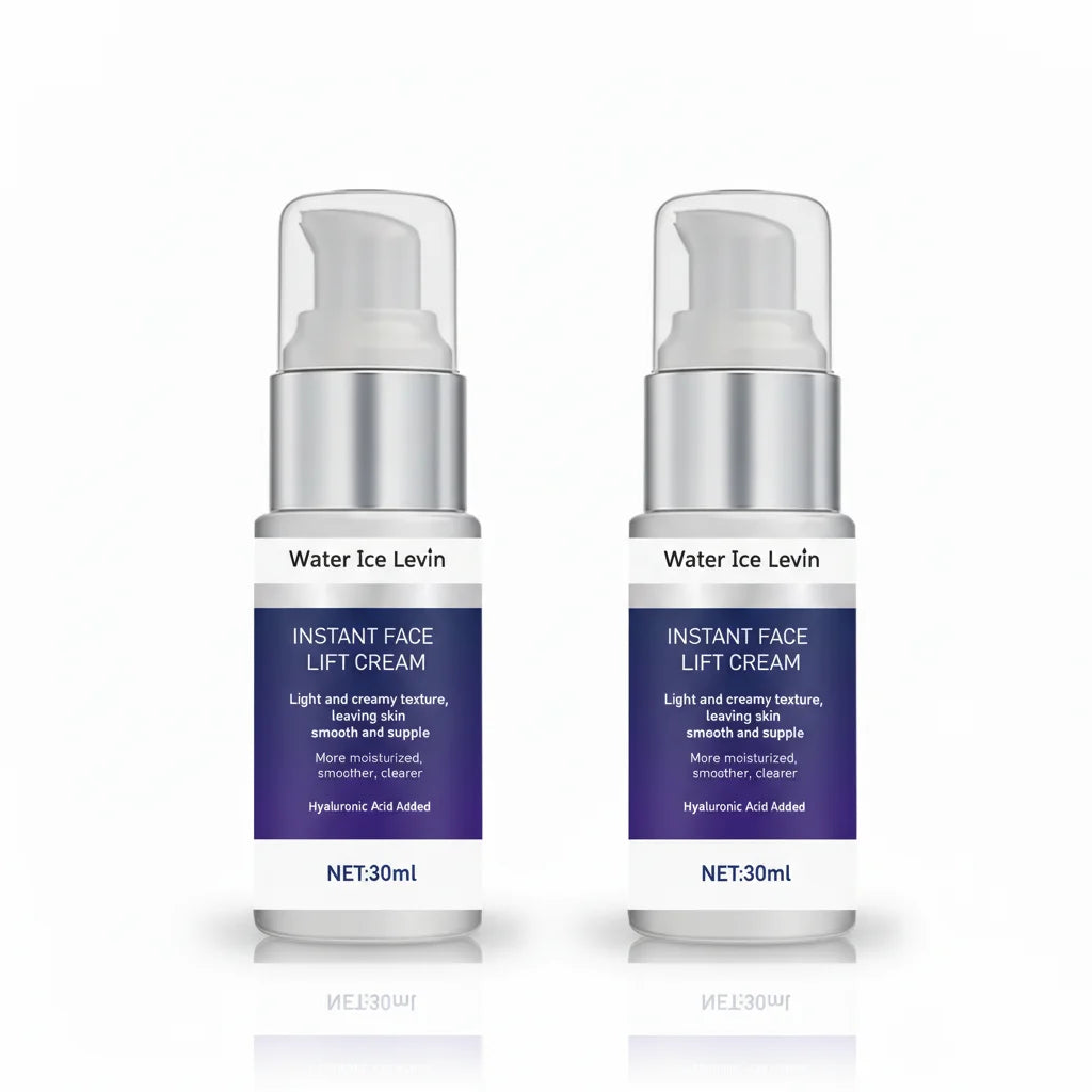 Instant Face Lift Cream with Hyaluronic Acid | Skin Tightening 30ml Peaceful Pleasures Health and Wellness 2PCS