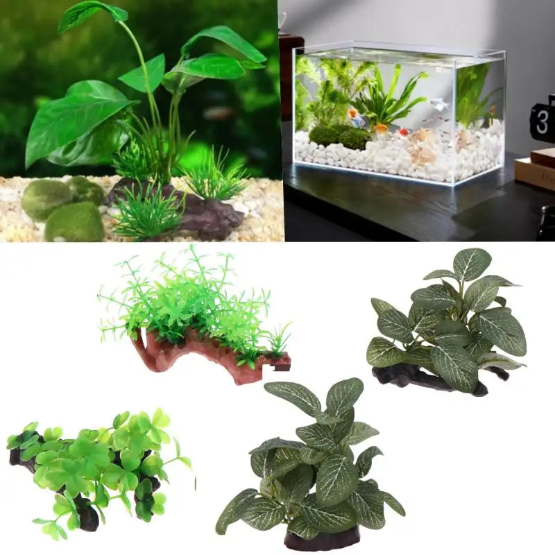 Artificial Driftwood Branch Ornament for Aquarium Fish Tank