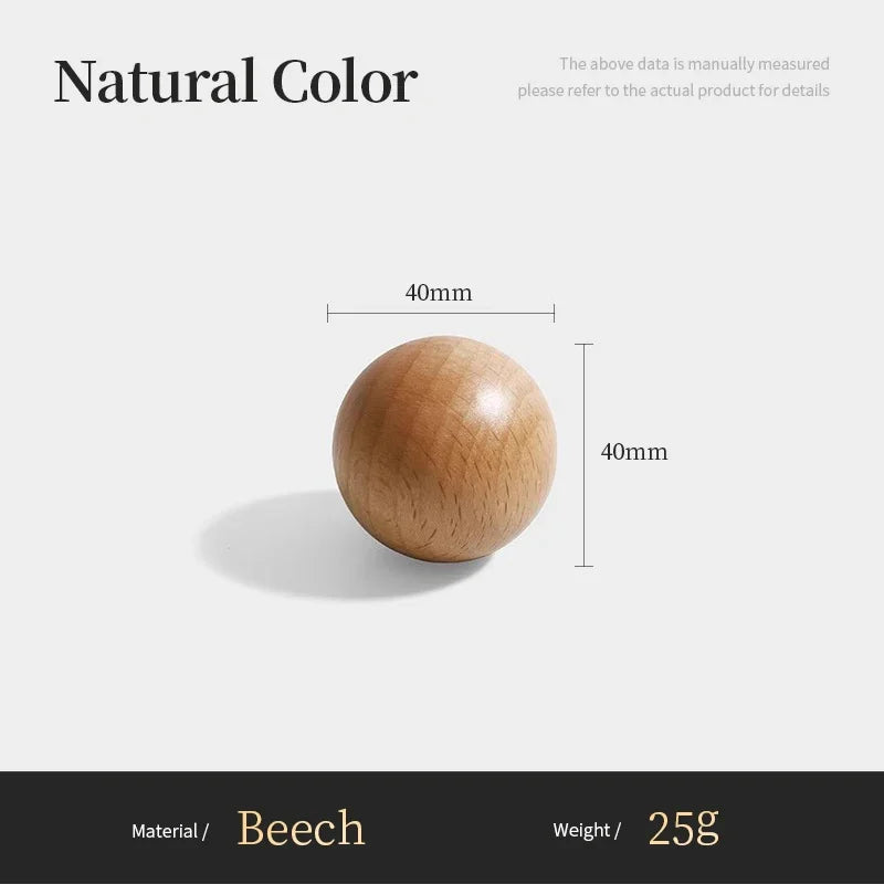 Nordic Walnut Wood Cabinet Handles & T-Bar Drawer Knobs