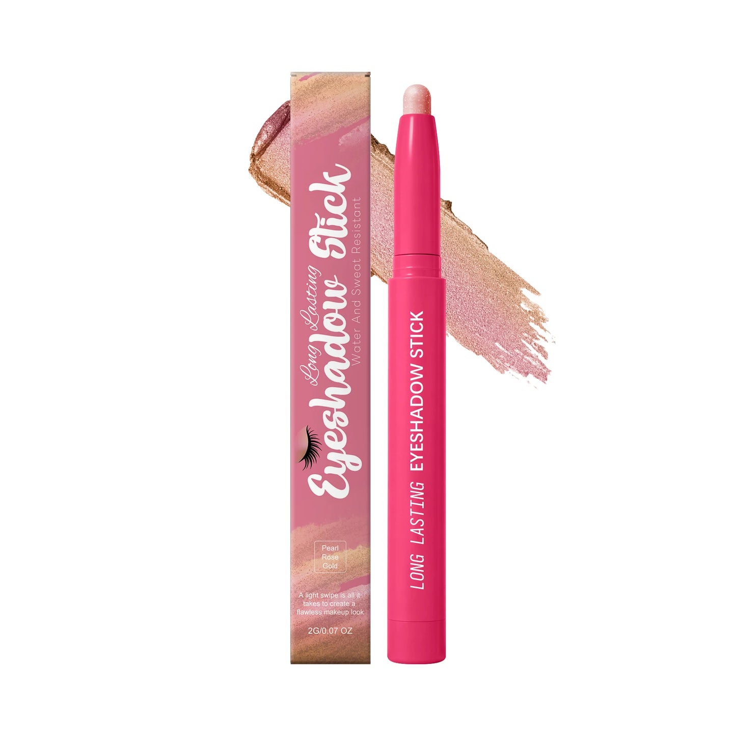 Waterproof Eyeshadow Stick | Shimmer, Matte & Glitter Shades