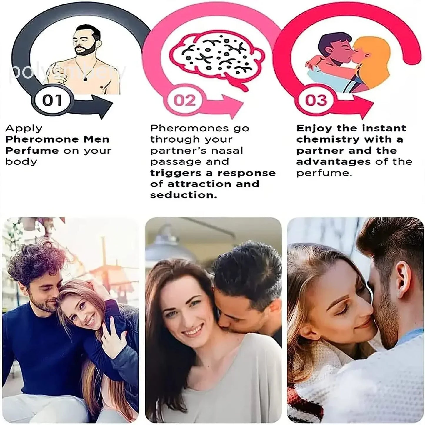 Flirting Perfume Pheromone For Man To Attract Women Long Lasting Androstenone Perfume Body Oil Sexually Stimulating Essential Peaceful Pleasures Health and Wellness