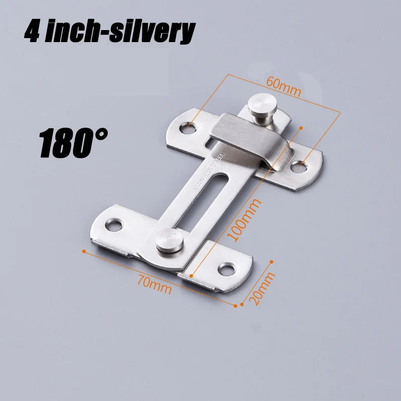 Barn Door Hook & Eye Latch – Cabinet, Window & Gate Bolt Lock