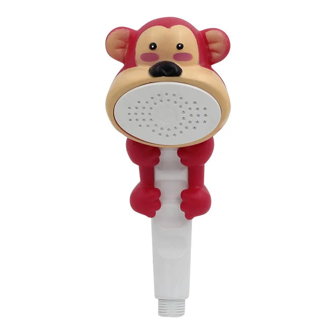 Cartoon Kids Shower Head with Suction Cup | Baby Bath Spray