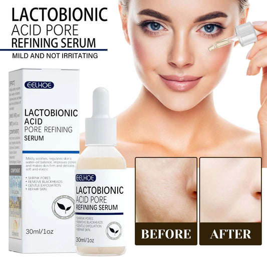 Lactic Acid Pore Shrinking Serum – Blackhead & Brightening 30ml Peaceful Pleasures Health and Wellness