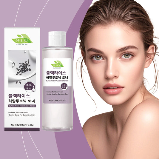 Hanchobit Black Rice Hyaluronic Acid Toner 120ml – Hydrating Facial Essence Toner Peaceful Pleasures Health and Wellness
