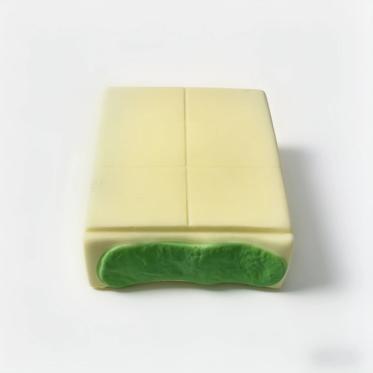 Squishy Simulated Butter Block Squeeze Toy Soft Stress Relief Slow Rising Sensory Fidget for Anxiety ADHD Autism Gifts for Kids Peaceful Pleasures Health and Wellness 1PC