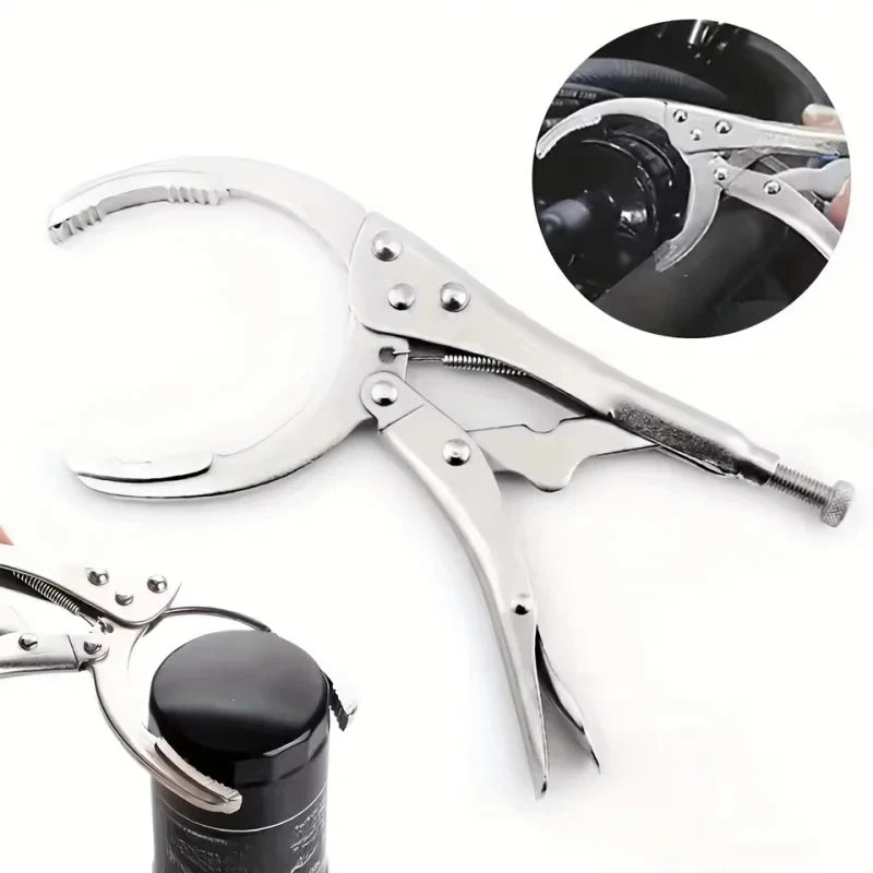 NEW Oil Filter Wrench Adjustable Multi-Function Clamp Oil Grid Wrench for Car Engine Oil Change Disassembly Auto Repair Tool Peaceful Pleasures Health and Wellness