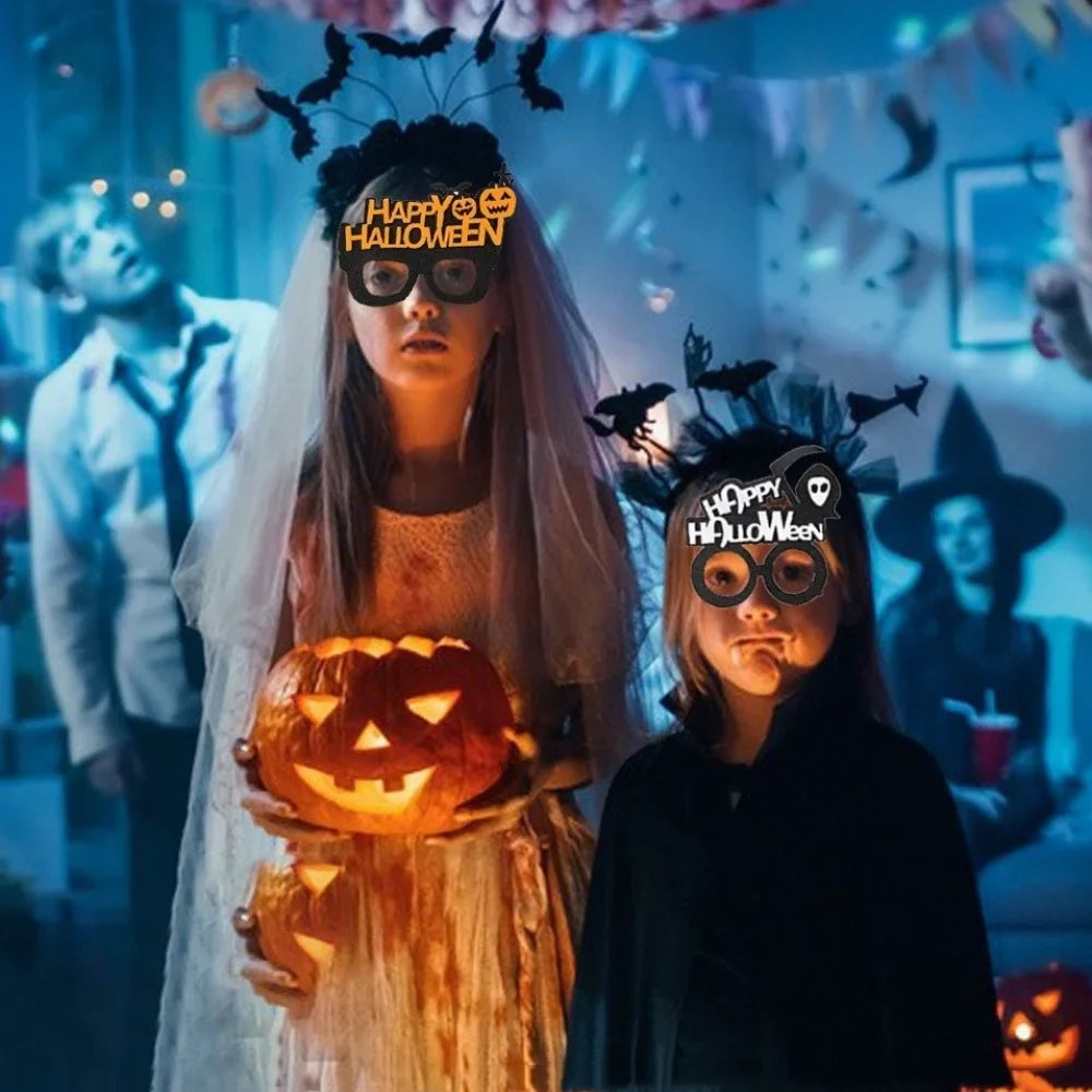 Halloween Funny Glasses – Pumpkin Skull Ghost Party Props