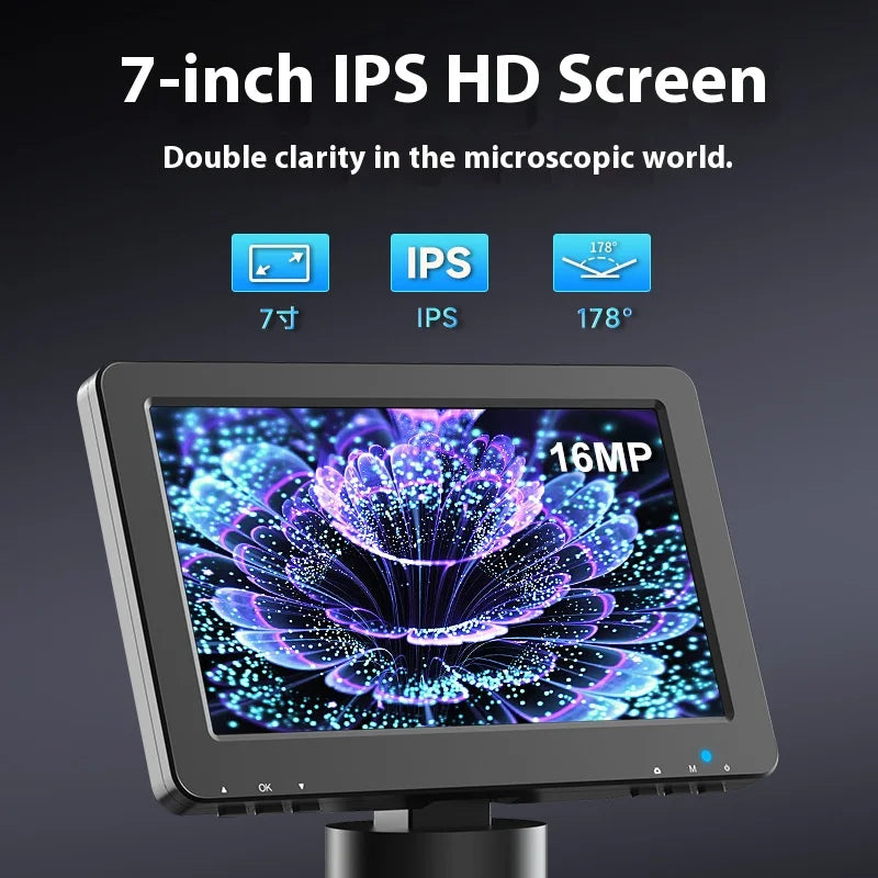 Digital Microscope Pcba Repair Magnifying Glass Cultural Toy Identification Electron Microscope Peaceful Pleasures Health and Wellness