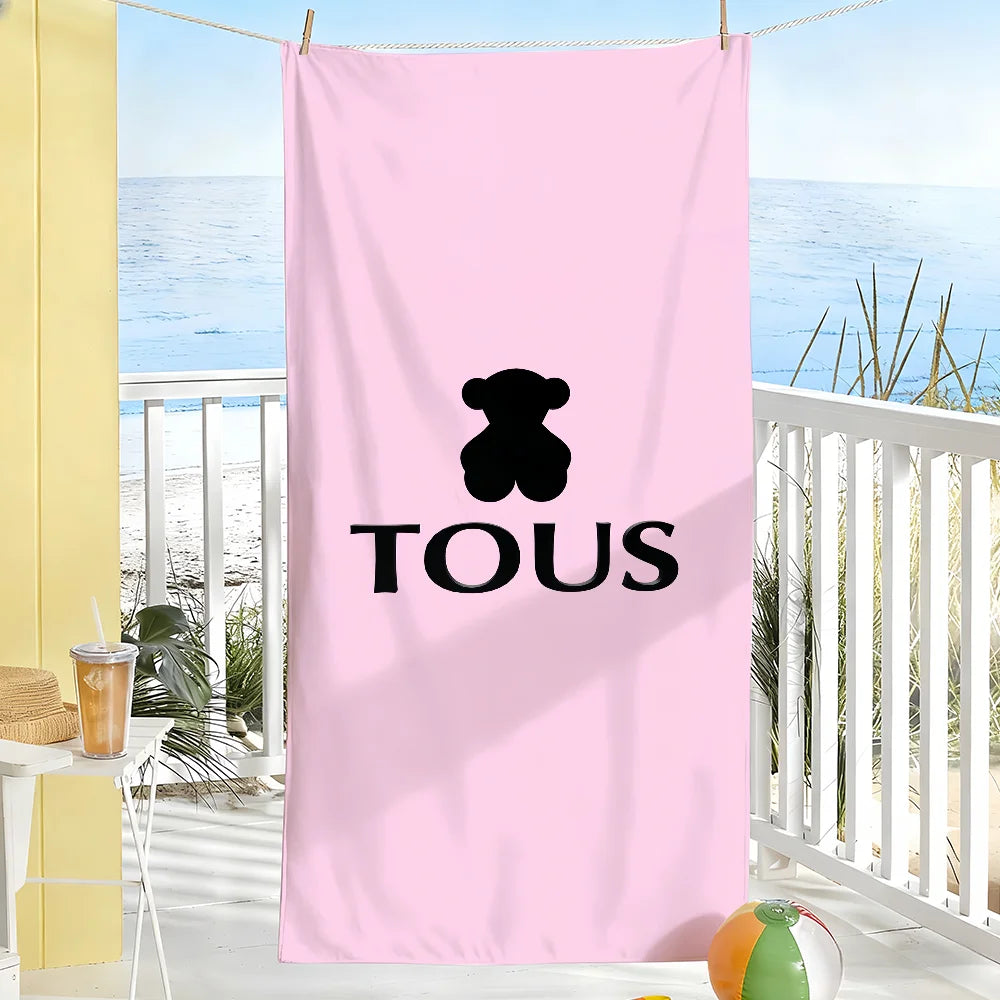 Quick-Dry Printed Beach Towel | Swim, Yoga & Gym All Sizes