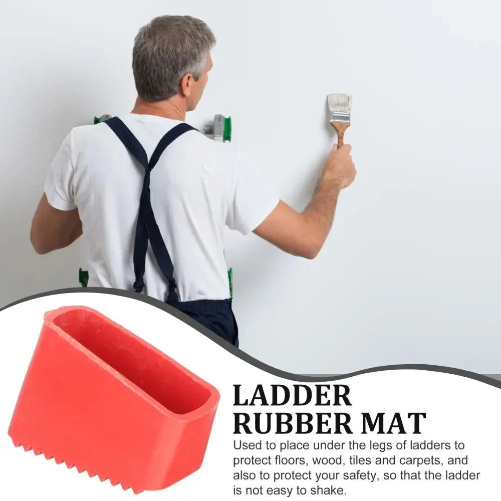 Non-Slip Rubber Ladder Foot Pad – Floor Protection Cap