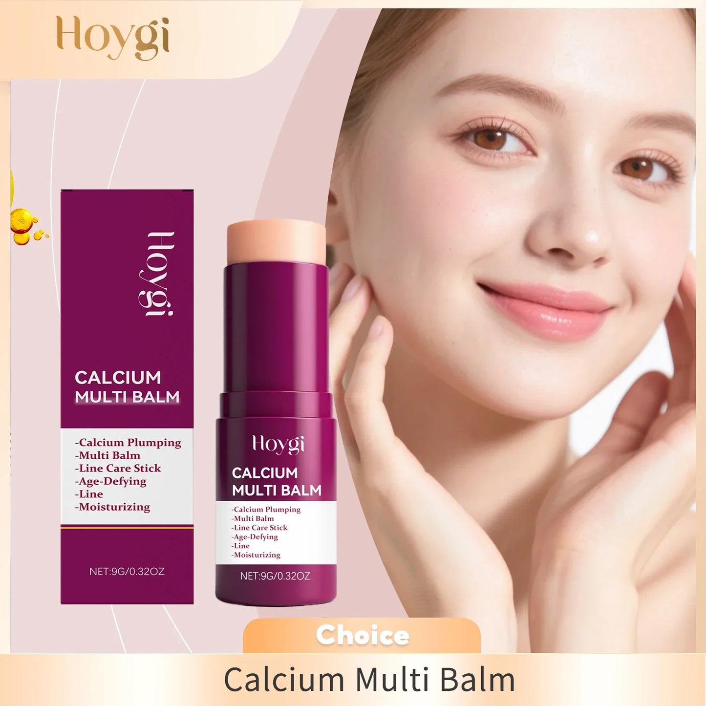 Hoygi Calcium Multi Balm Stick – Firming Moisturizer 9g