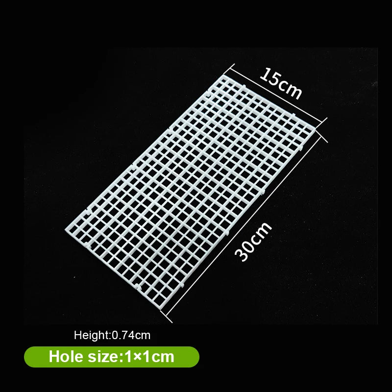 Fish Tank Mesh Divider Isolation Plate with Suction Cups