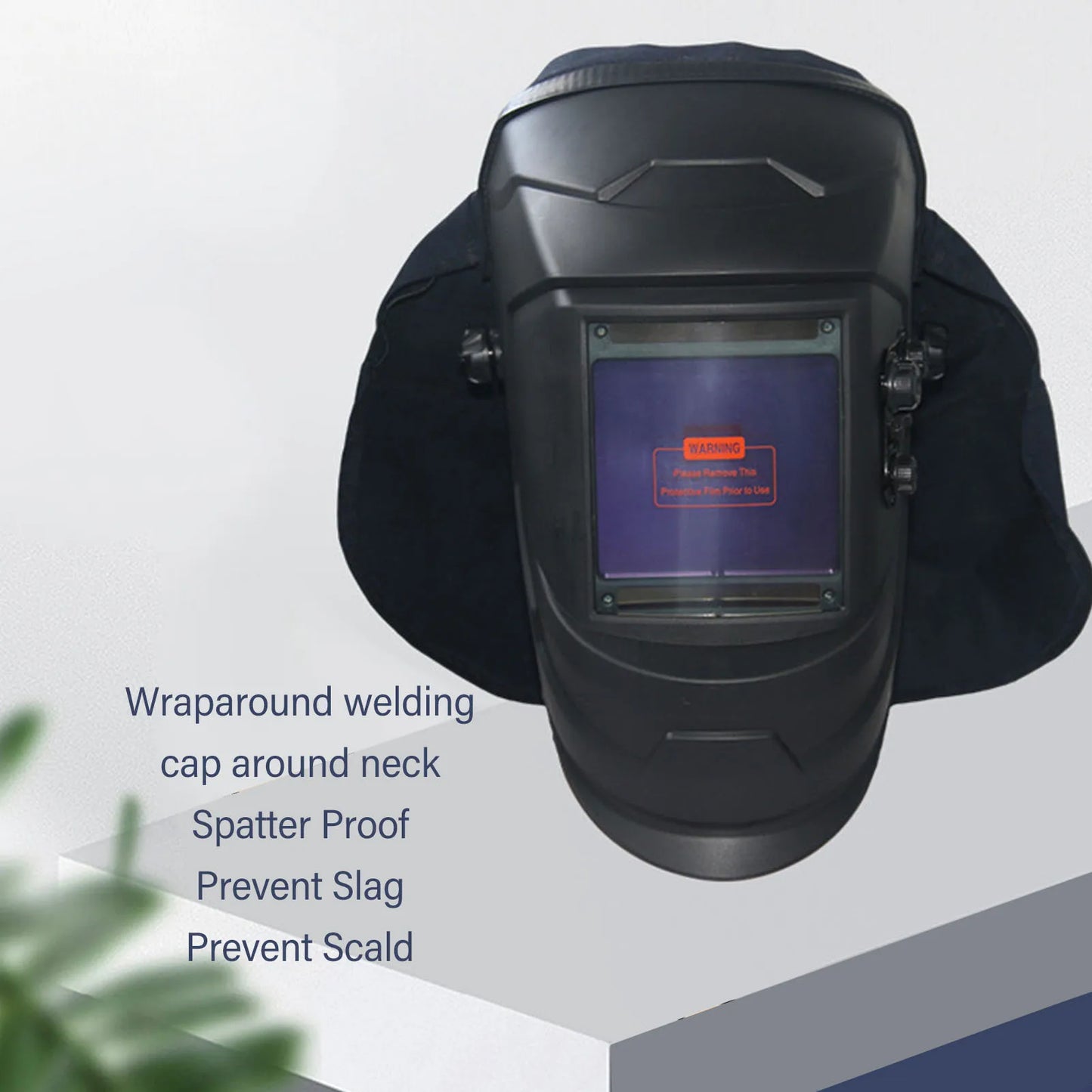 Back Head Coverage Rear Extension Helmet Extended Cover Welding